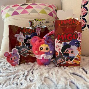 Migo Little Troublemaker Series Plush Pendant Blind - Double Sided Bear
